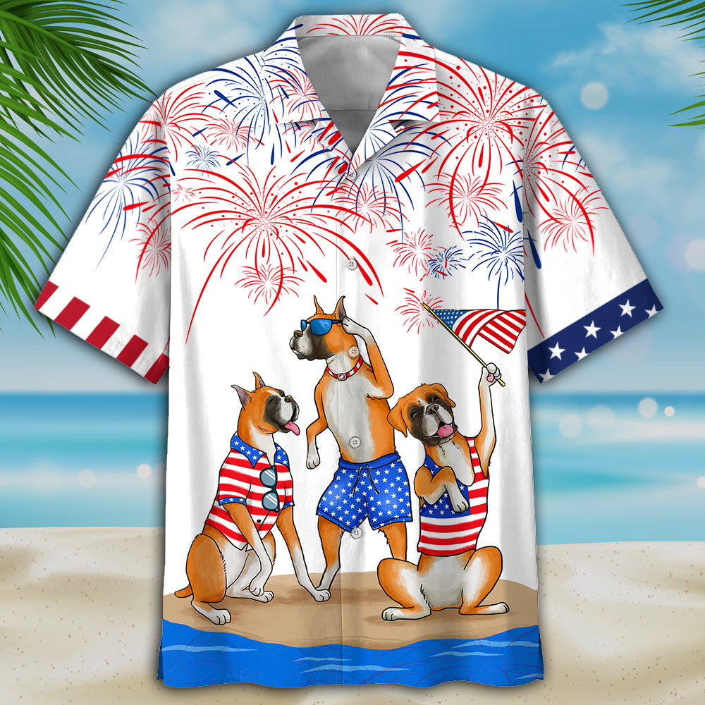 NEW Boxer Independence Day Is Coming Hawaii Shirt, Shorts