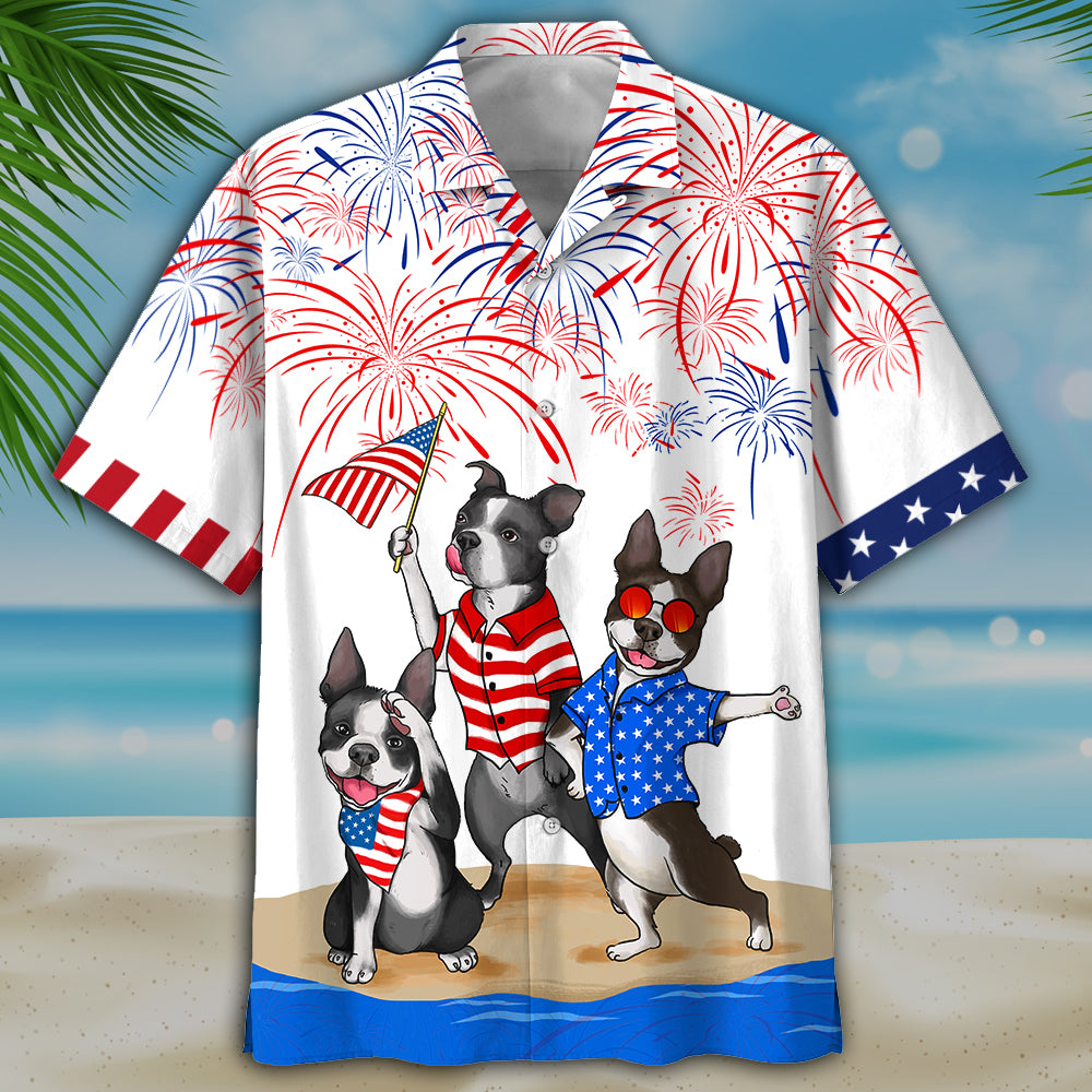 NEW Boston Terriers Independence Day Is Coming Hawaii Shirt, Shorts