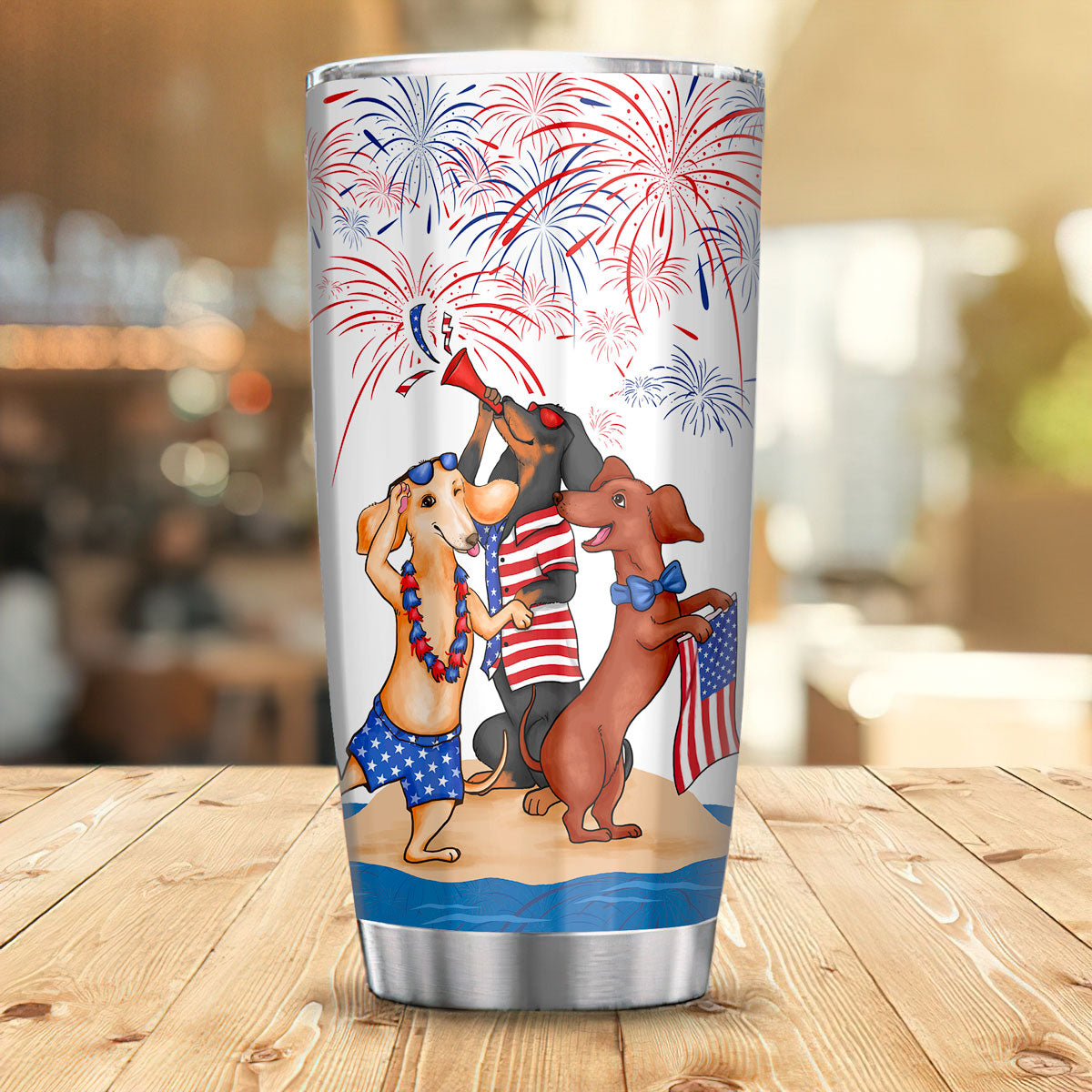 NEW Dachshund Independence Day Is Coming Tumbler