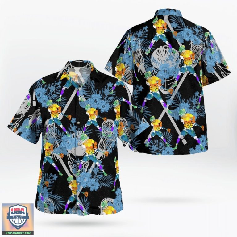 Top Alibaba Lacrosse Hawaiian Shirts Summer Short
