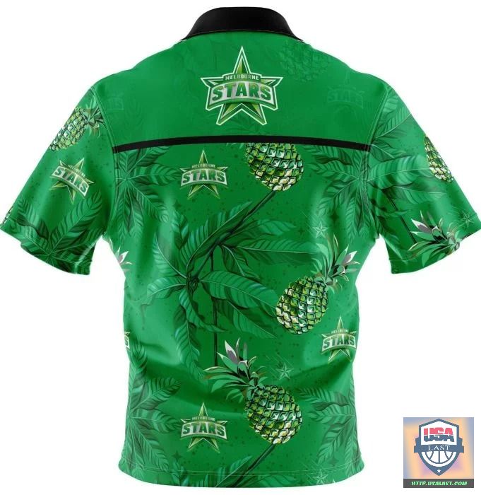Hot Melbourne Stars BBL Hawaiian Shirt 2022