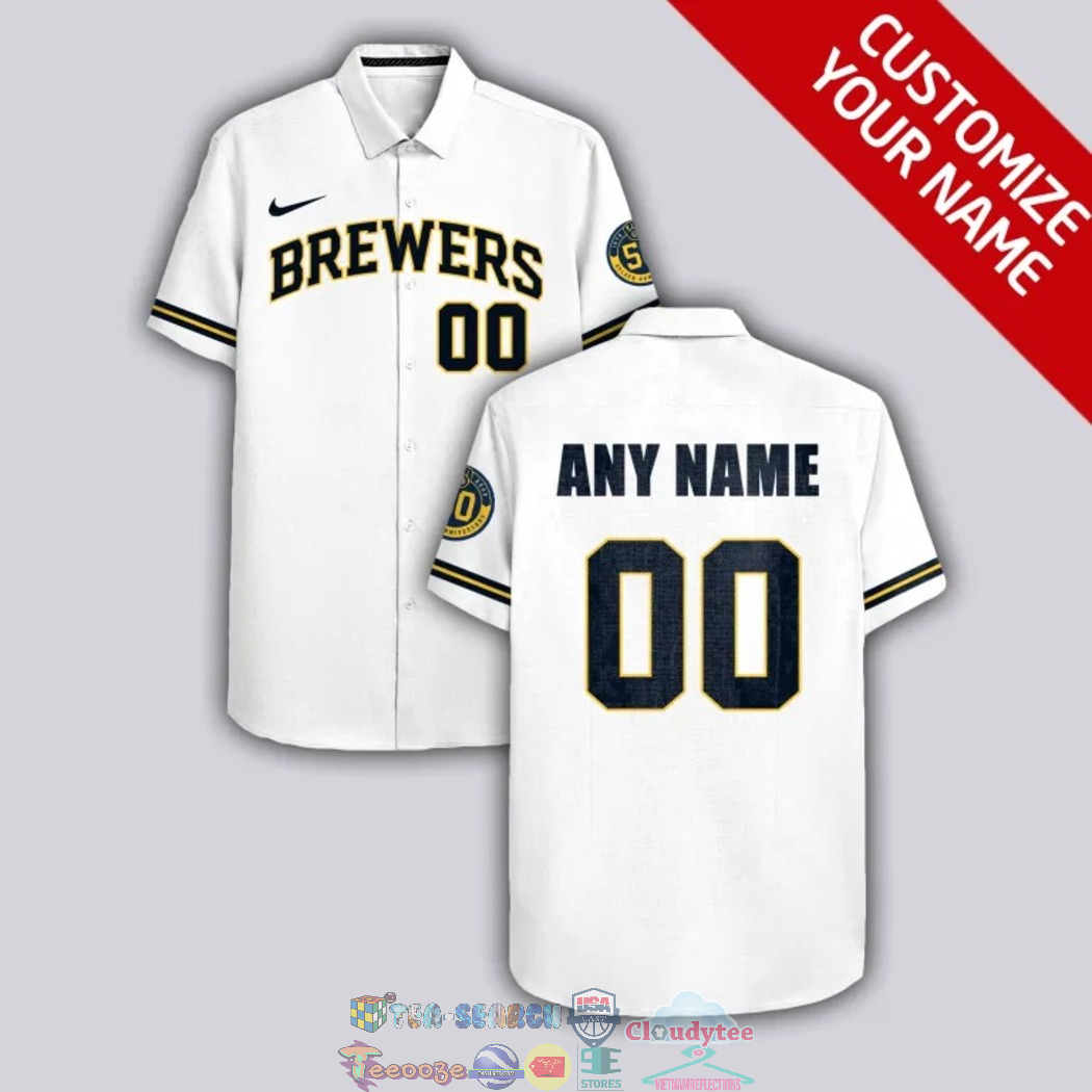 Hot Sale Milwaukee Brewers MLB Personalized Hawaiian Shirt