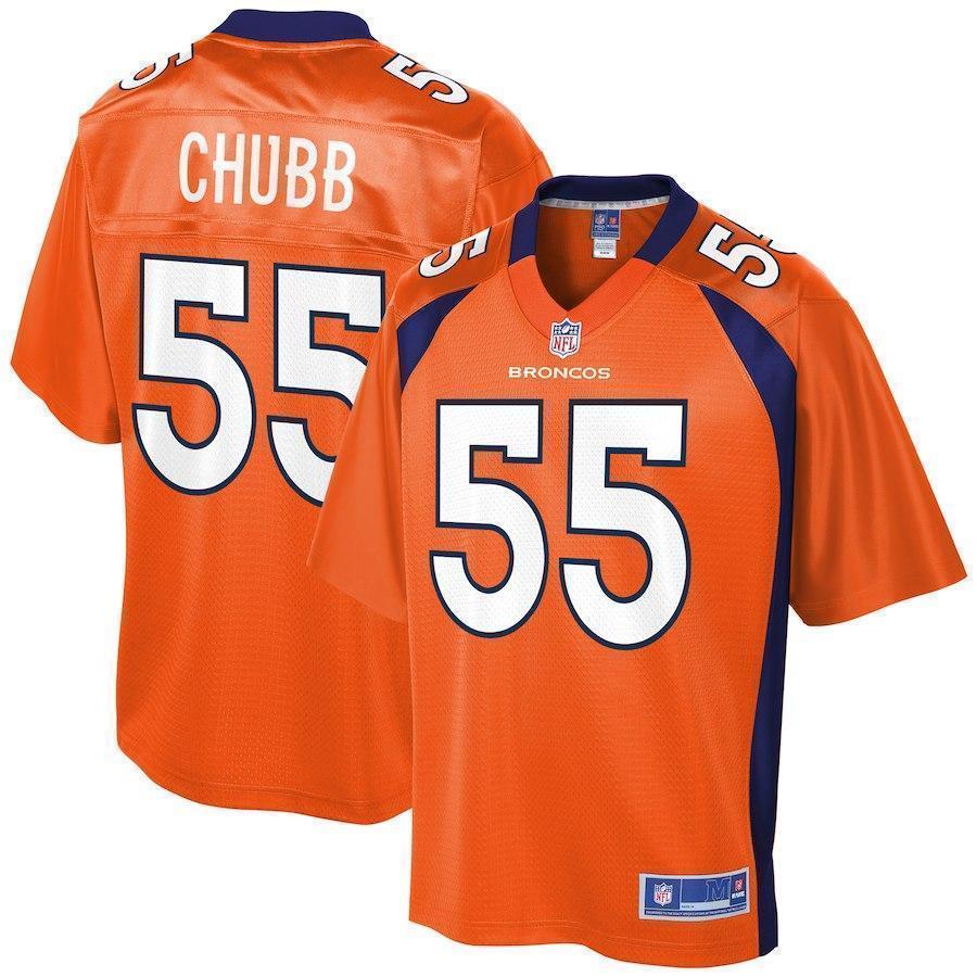 Bradley Chubb Denver Broncos 2018 Draft First Round Pick Football Jersey