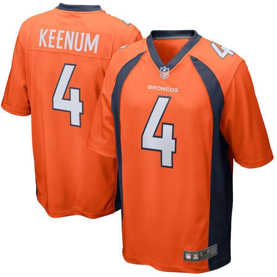 Case Keenum Denver Broncos Football Jersey