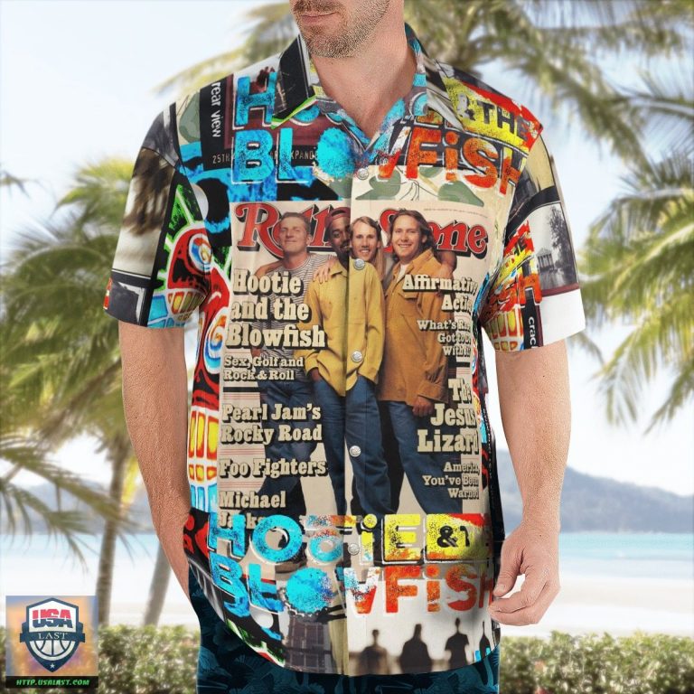 New Launch Hootie And The Blowfish Hawaiian Shirt Summer Short