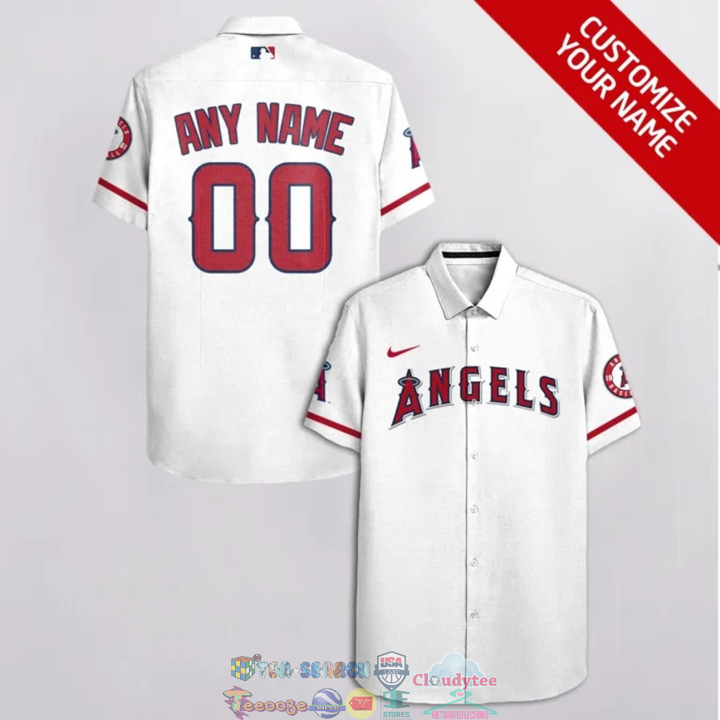 100K Sold Los Angeles Angels MLB Personalized Hawaiian Shirt