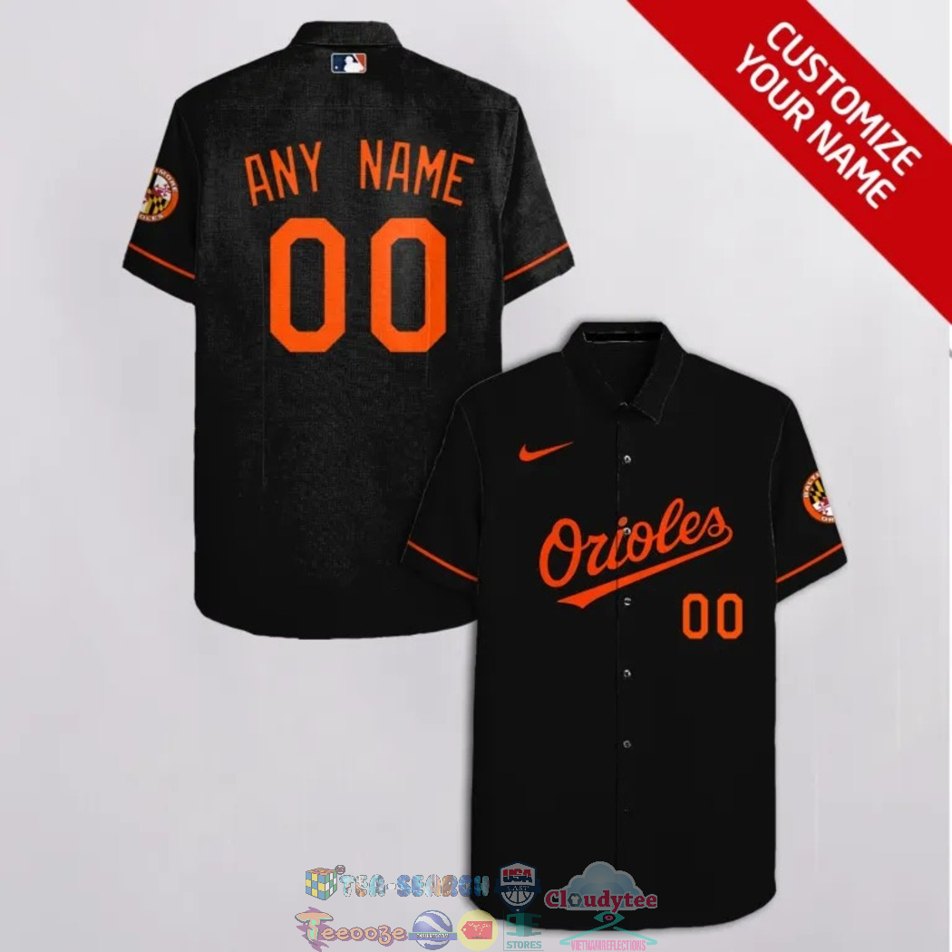 Most Beautiful Baltimore Orioles MLB Personalized Hawaiian Shirt