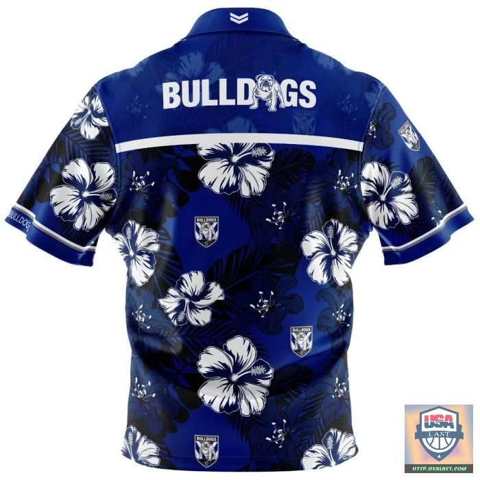 Fabulous Canterbury Bulldogs Hibiscus Hawaiian Shirt