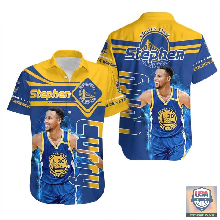 Stephen Curry Golden State Warrior Hawaiian Shirt