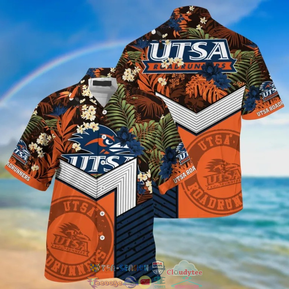 UTSA Roadrunners NCAA Tropical Hawaiian Shirt And Shorts