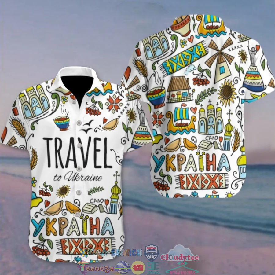 Travel To Ukraine Hawaiian Shirt