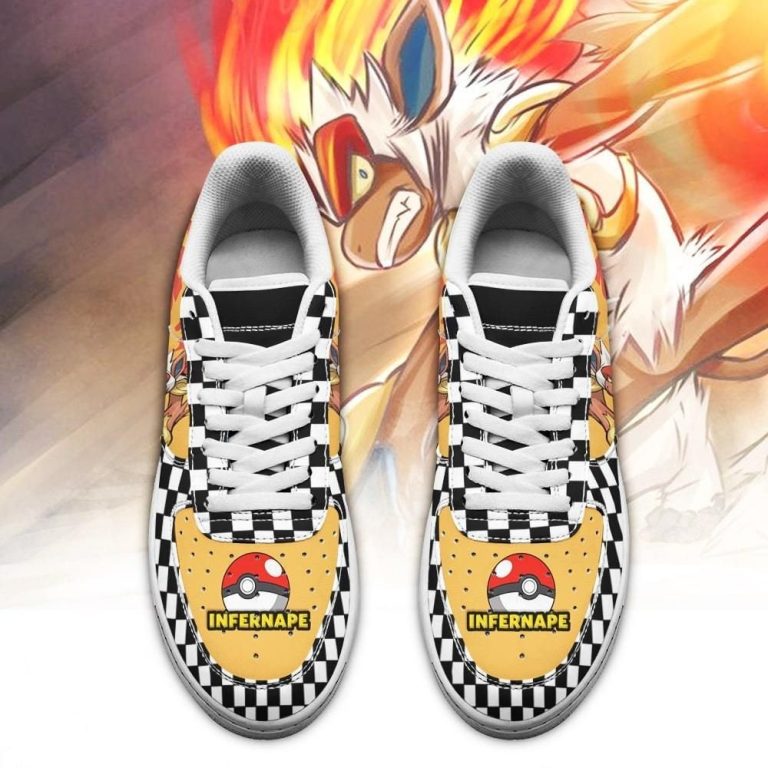 Unique Infernape Pokemon Caro Air Force One Low Top Shoes Sneakers