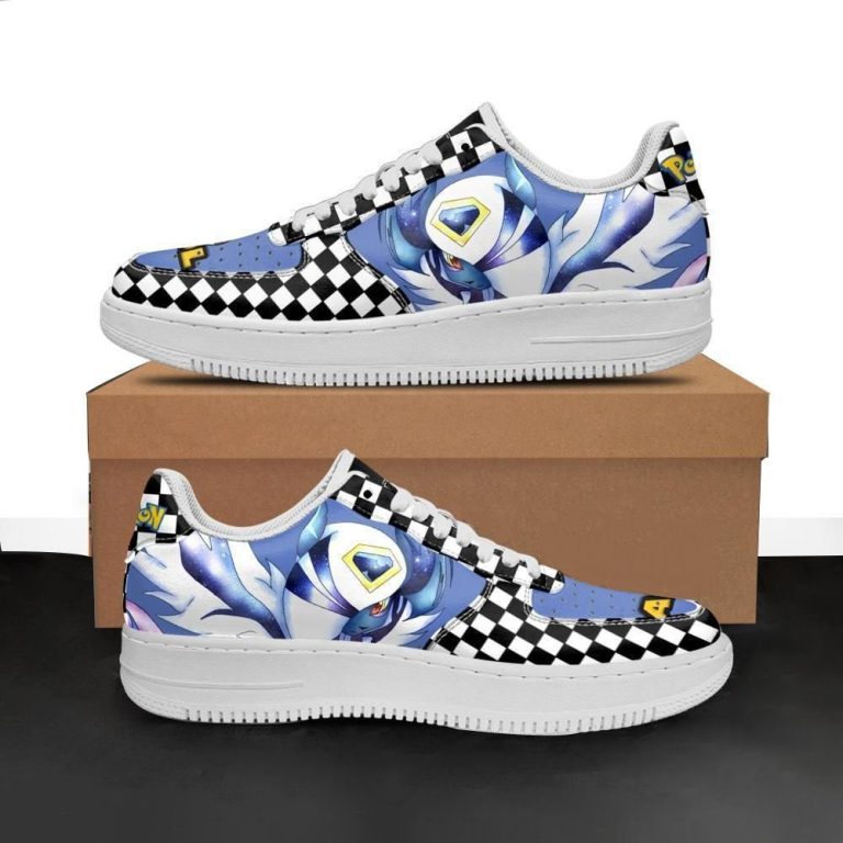 Wholesale Absol Pokemon Caro Air Force 1 Low Top Shoes Sneakers