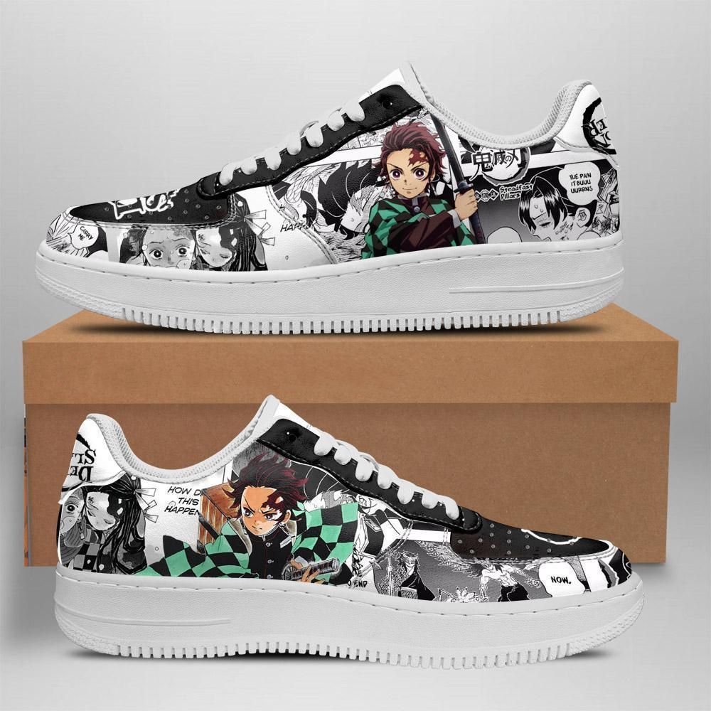 Best Quality Demon Slayer Anime Air Force One Low Top Shoes