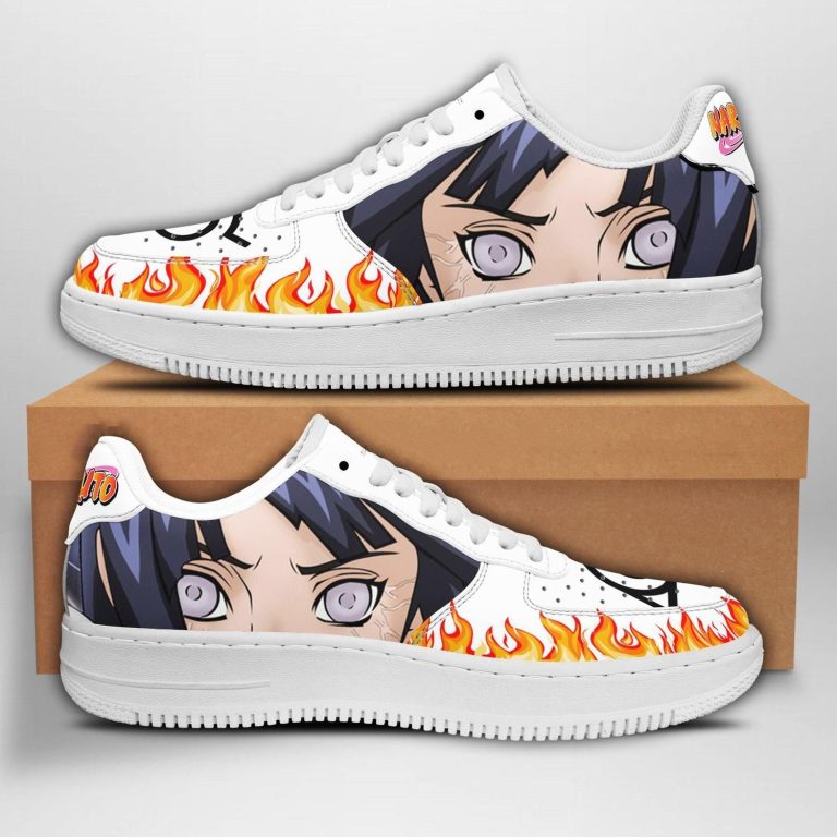 Best-Buy Hinata Hyuga Eyes Naruto Air Force One Low Top Shoes