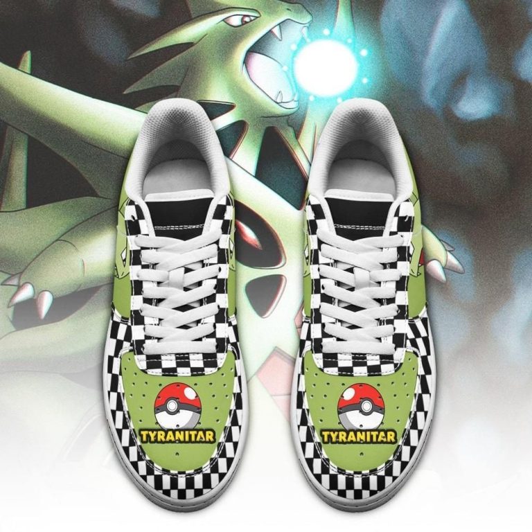Up to 20% Off Tyranitar Pokemon Caro Air Force One Low Top Shoes Sneakers