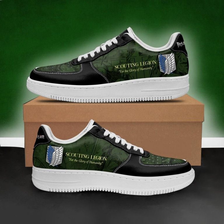 Beautiful AOT Scouting Legion Air Force One Low Top Shoes