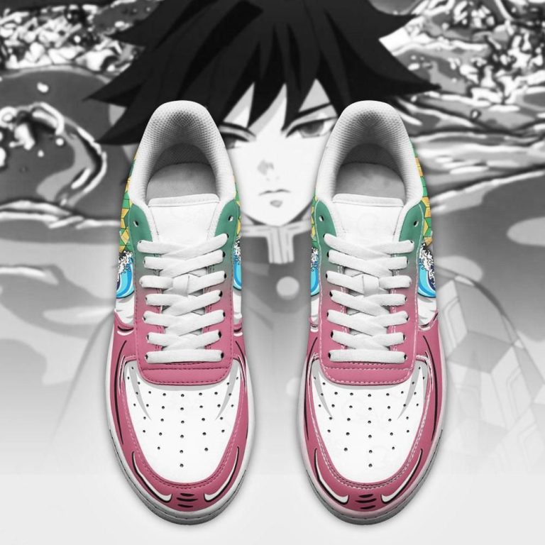 New Launch Giyuu Tomioka Demon Slayer Air Force 1 Sneaker Shoes