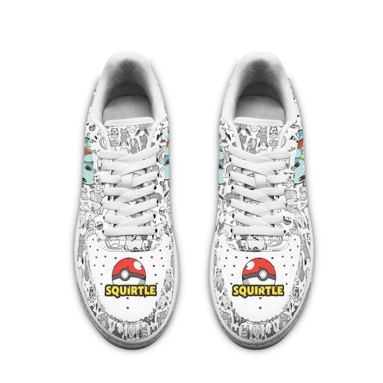Up to 20% Off Squirtle Pokemon Air Force 1 Low Top Shoes Sneakers