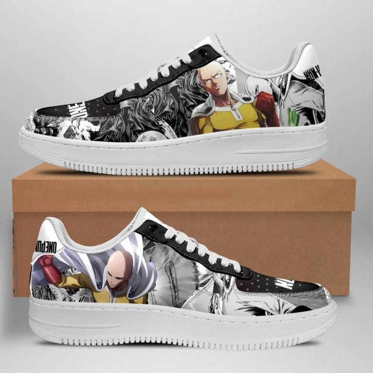 Luxury One Punch Man Anime Air Force 1 Sneaker Shoes