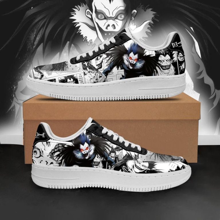 Amazon Ryuk Death Note Anime Air Force One Low Top Shoes