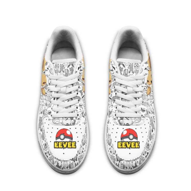 Where To Buy Eevee Pokemon Air Force 1 Low Top Shoes Sneakers