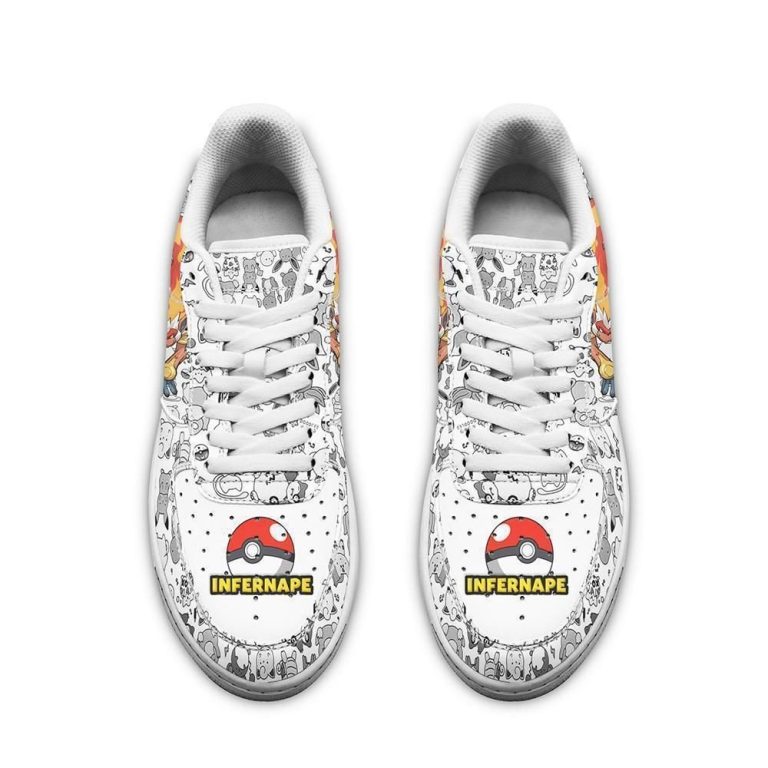 Trending Infernape Pokemon Air Force One Low Top Shoes Sneakers