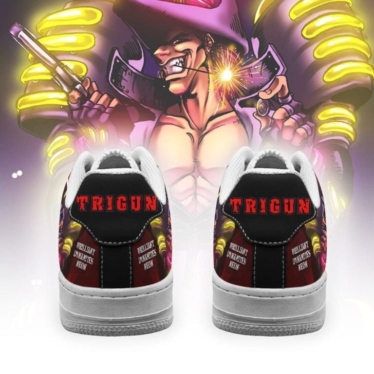 Available Trigun Brilliant Dynamites Neon Air Force One Low Top Shoes