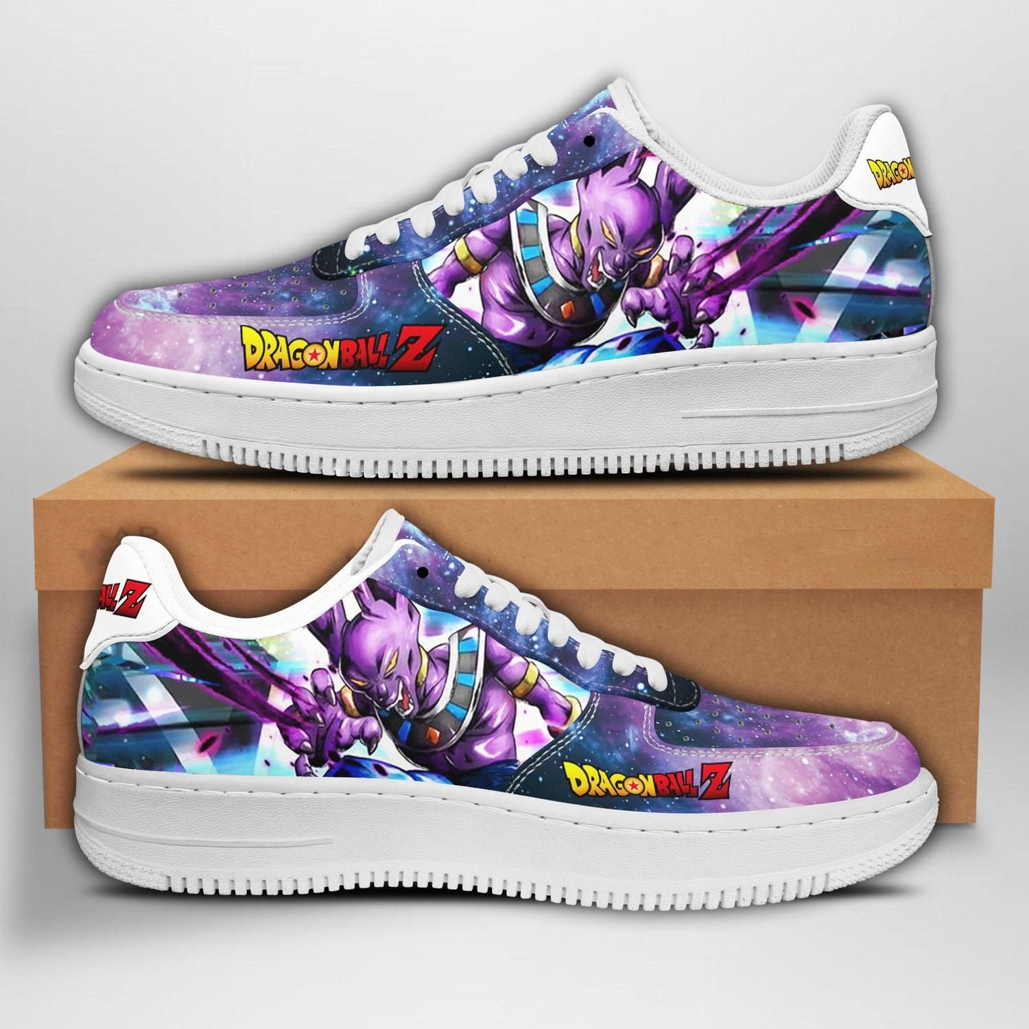 Luxury Beerus Dragon Ball Z Air Force 1 Sneaker Shoes