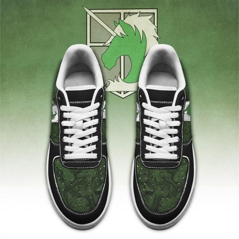 Fabulous Military Police Attack On Titan Air Force One Low Top Shoes