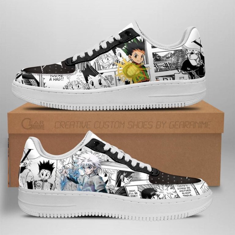 2022 Hot Sale Hunter X Hunter Anime Air Force One Low Top Shoes