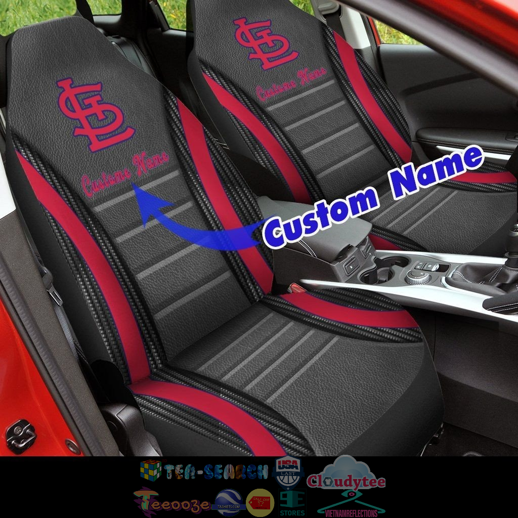 Personalized St. Louis Cardinals NFL ver 2 Car Seat Covers