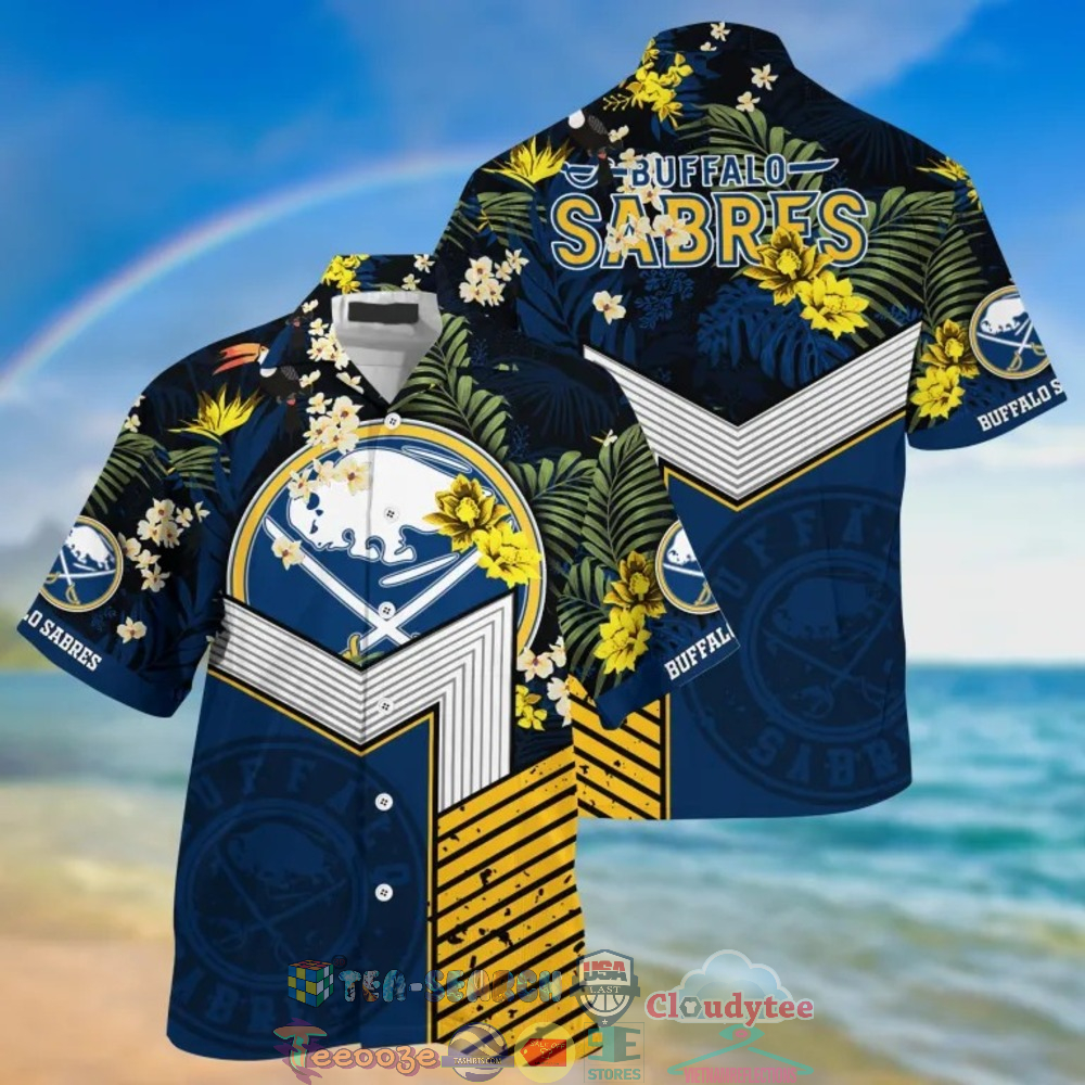 Buffalo Sabres NHL Tropical Hawaiian Shirt And Shorts