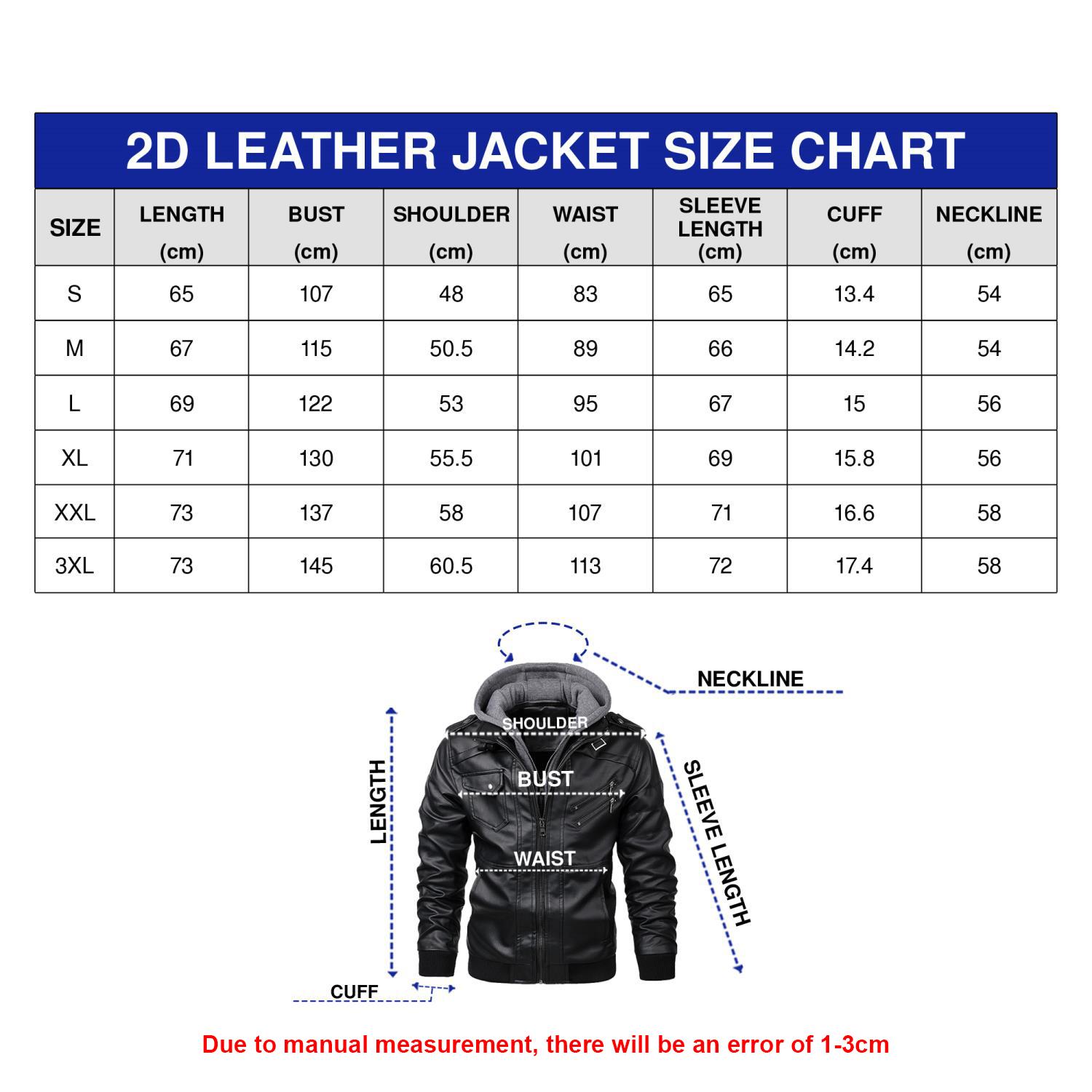 NEW EV Zug Leather Jacket 6