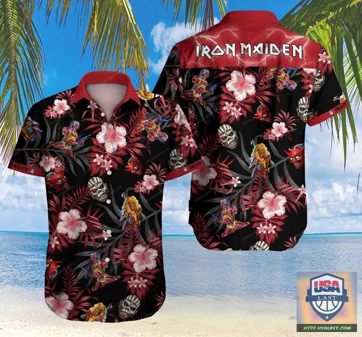 (Big Sale) Ironmaiden Tropical Hawaiian Shirt New 2022