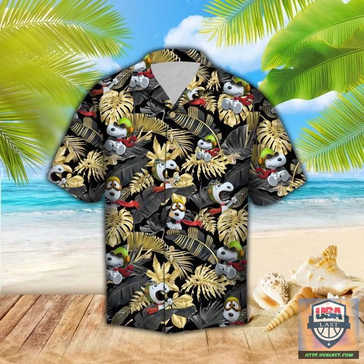 Luxurious Snoopy Tropical Hawaiian Shirt New 2022