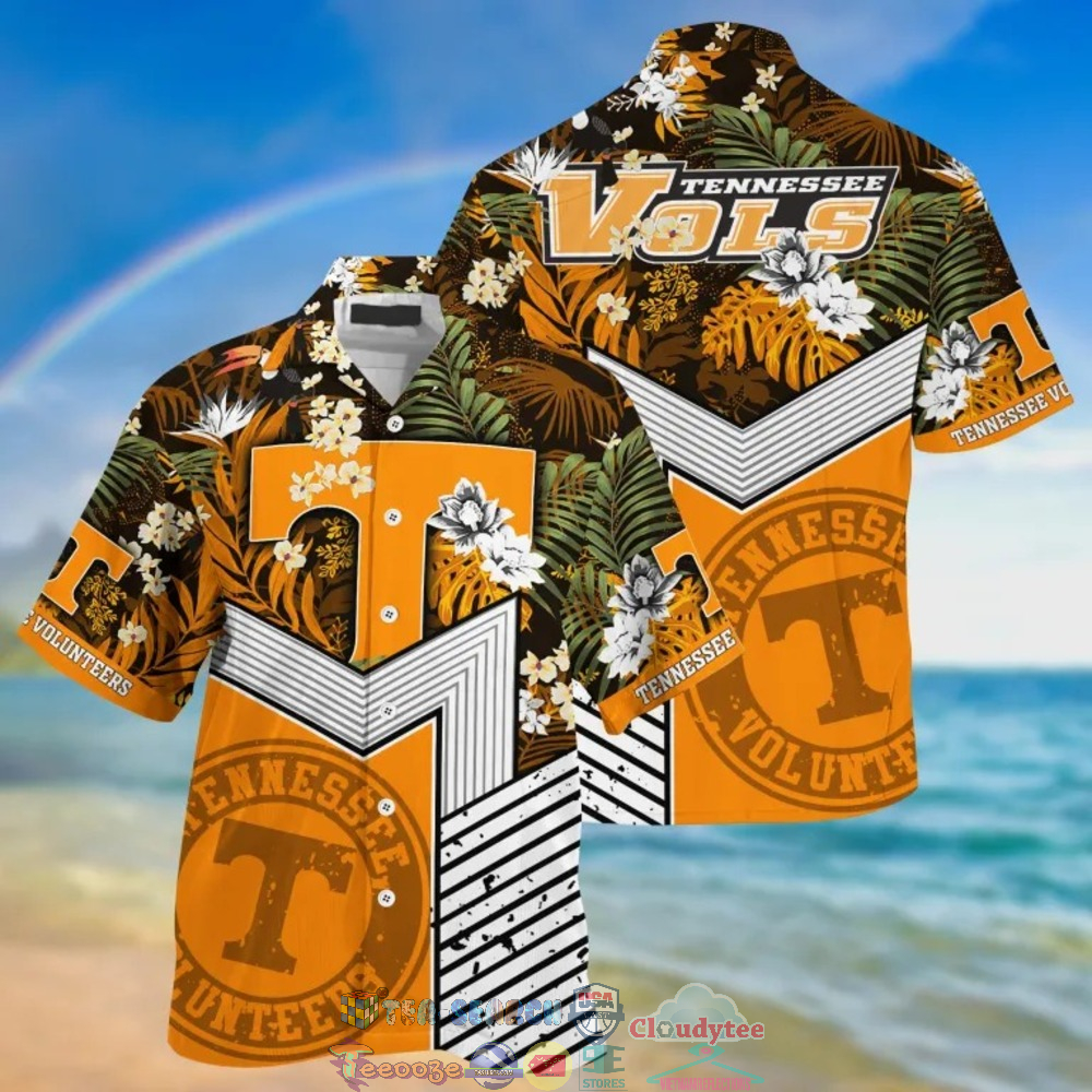 Tennessee Volunteers NCAA Tropical Hawaiian Shirt And Shorts