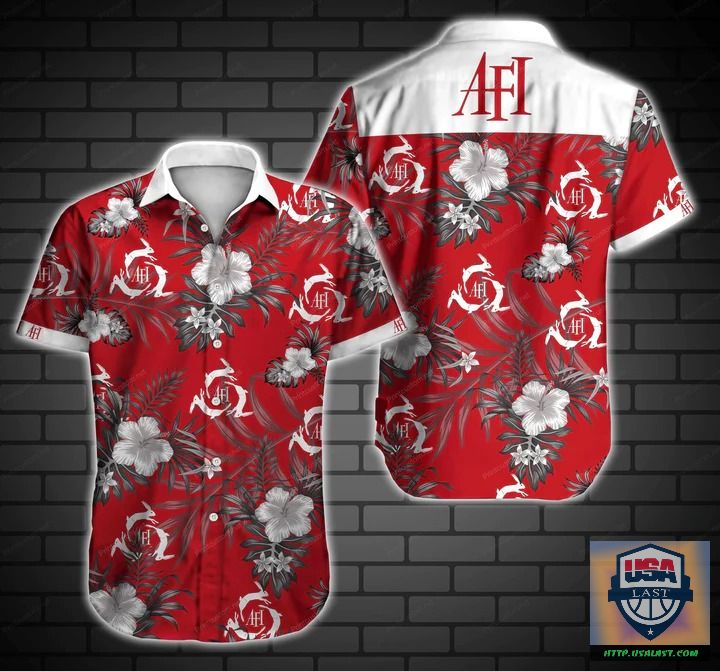 Excellent AFI Tropical Hawaiian Shirt New 2022
