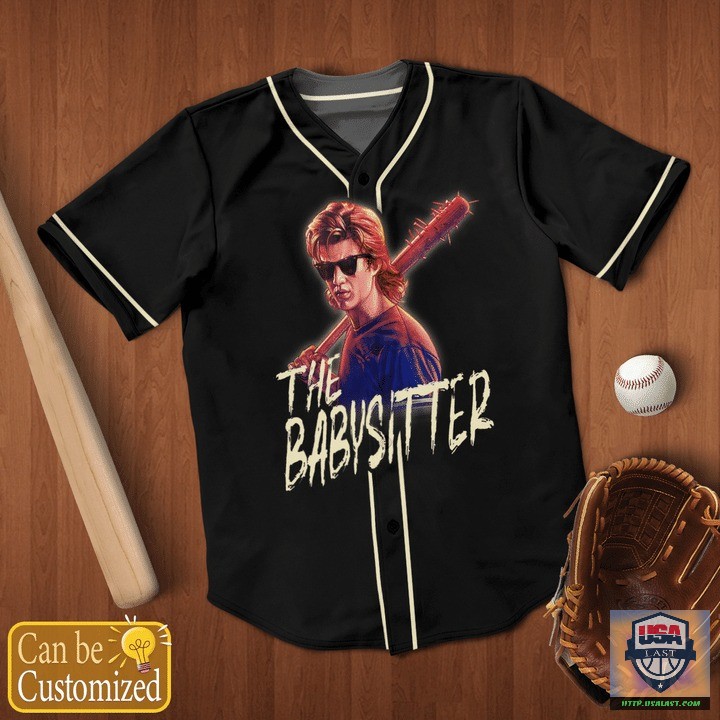 Best Gift Stranger Things The Babysister Personalized Baseball Jersey Shirt