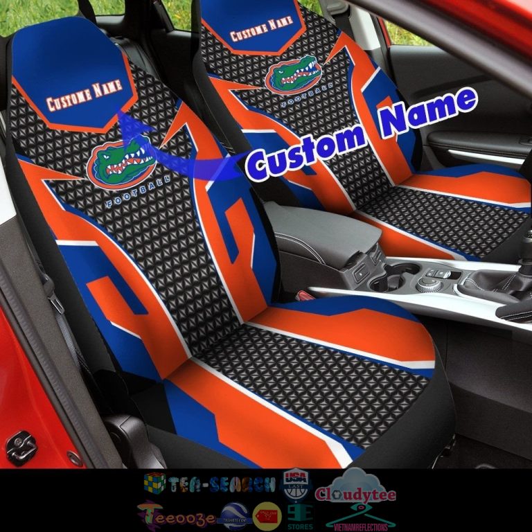 Personalized Florida Gators NCAA ver 1 Car Seat Covers
