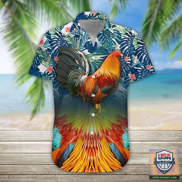 Best Rooster Tropical Hawaiian Shirt New 2022