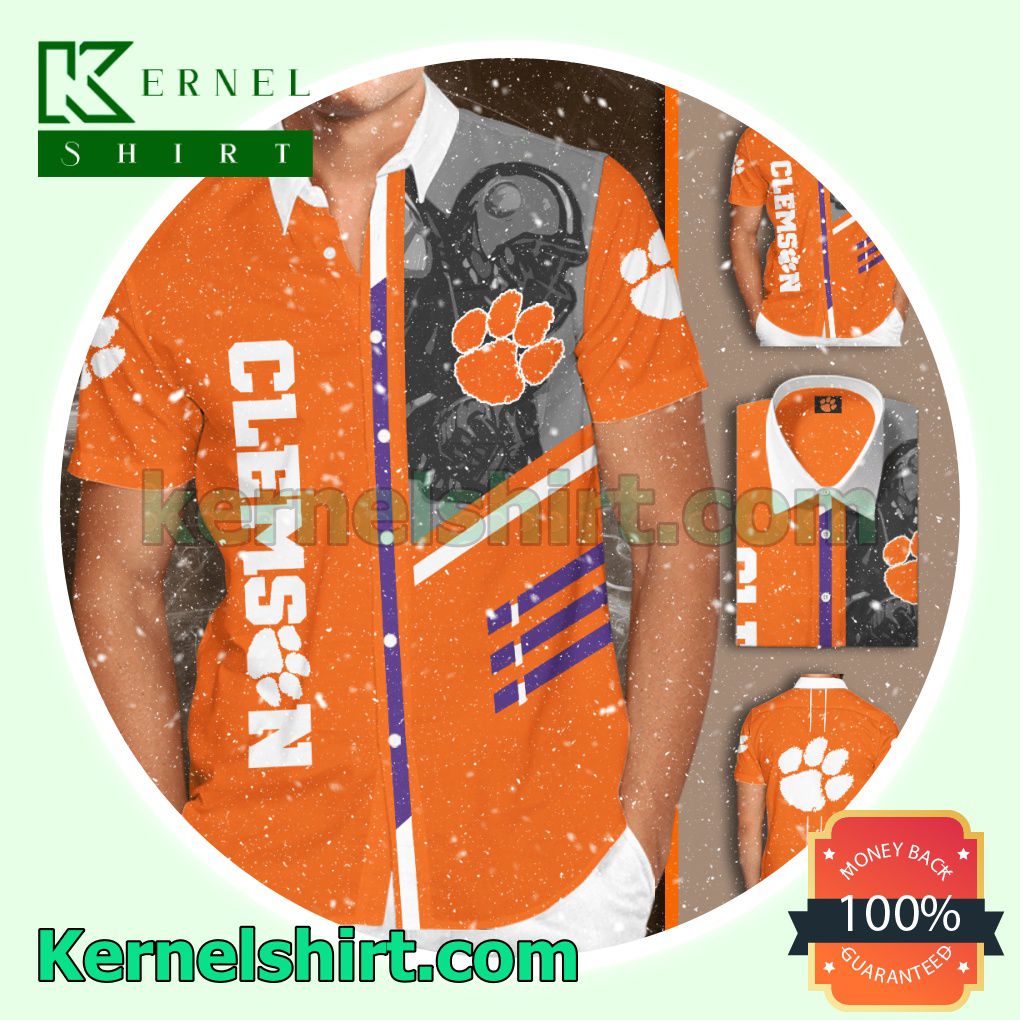 clemson tigers hawaiian shirt