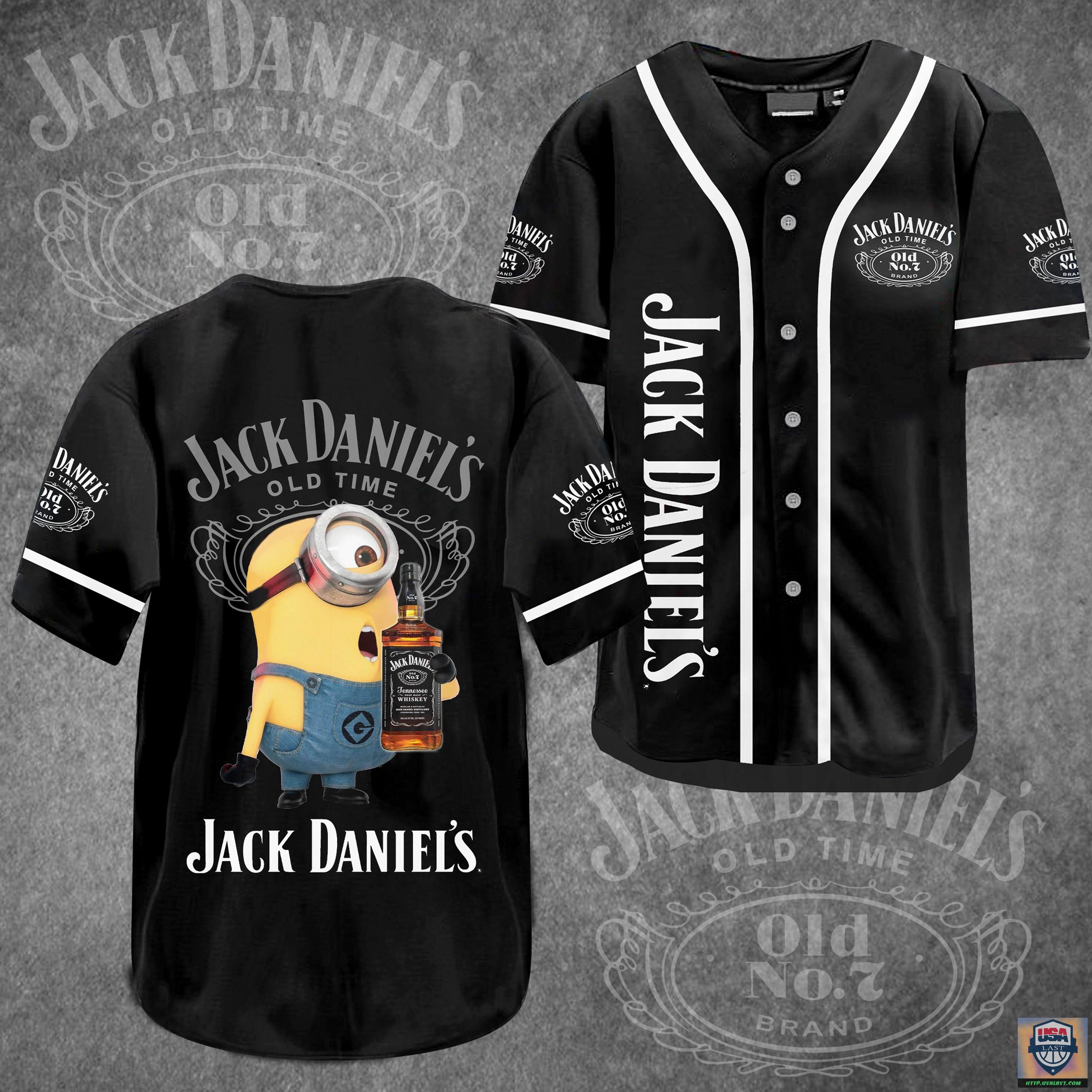 Ultra Hot Minion With Jack Daniel’s Baseball Jersey Shirt
