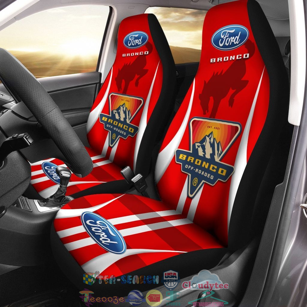 Ford Bronco ver 9 Car Seat Covers