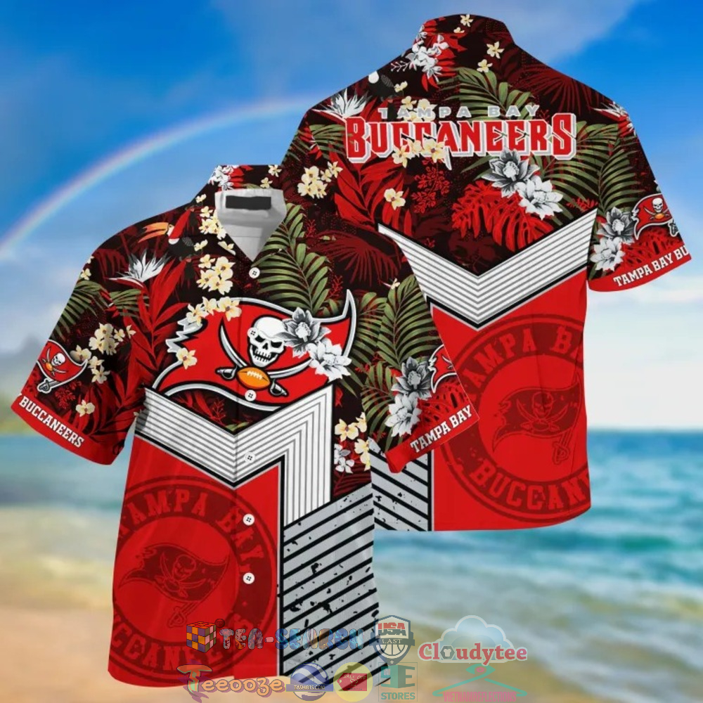 Tampa Bay Buccaneers NFL Tropical Hawaiian Shirt And Shorts