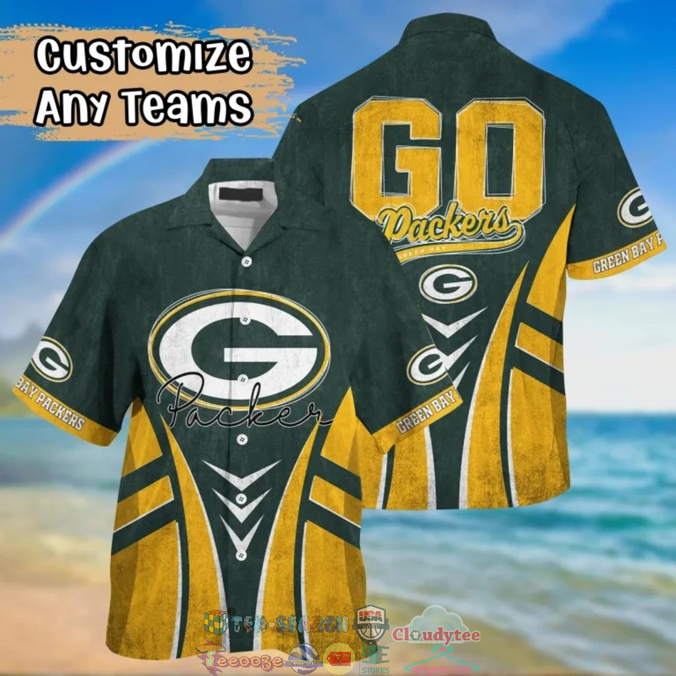 Go Green Bay Packers NFL Hawaiian Shirt