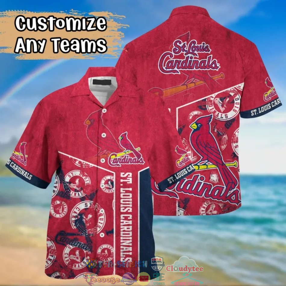 St. Louis Cardinals Logo MLB Hawaiian Shirt