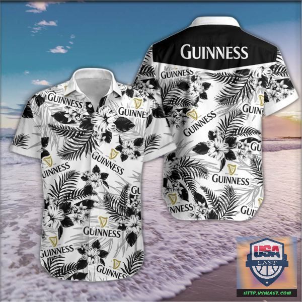 Here’s Guinness Beer Tropical Hawaiian Shirt New 2022