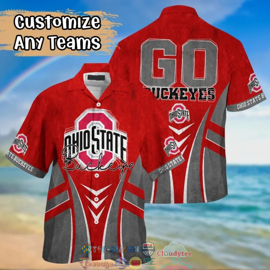 Go Ohio State Buckeyes NCAA  Hawaiian Shirt