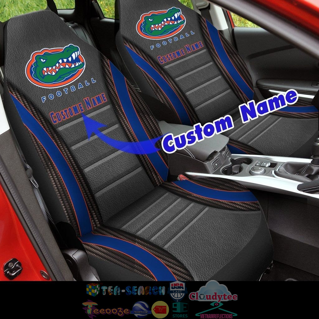 Personalized Florida Gators NCAA ver 2 Car Seat Covers